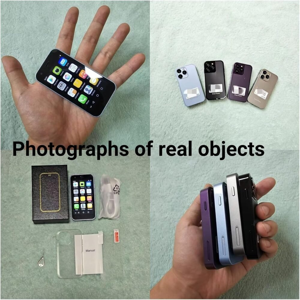 3.0 Inch Smartphone, 1 Count Portable Mini Smartphone, Dual SIM 3G Android 8.1 2GB + 16GB GPS Bluetooth-compatible WiFi Portable Tiny Mobile Phone - Image 3