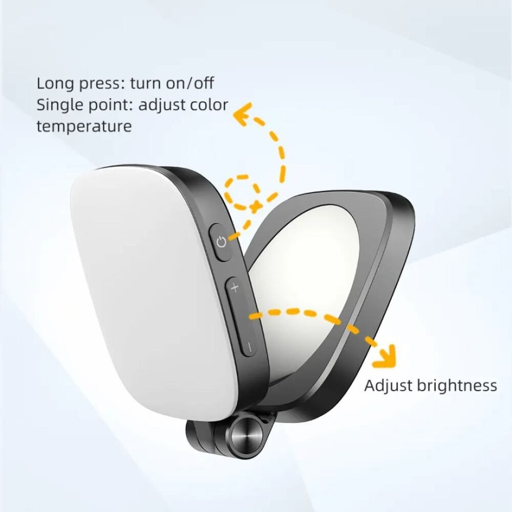 Magsafe Portable Selfie Makeup Mirror and Ring Light - Image 4