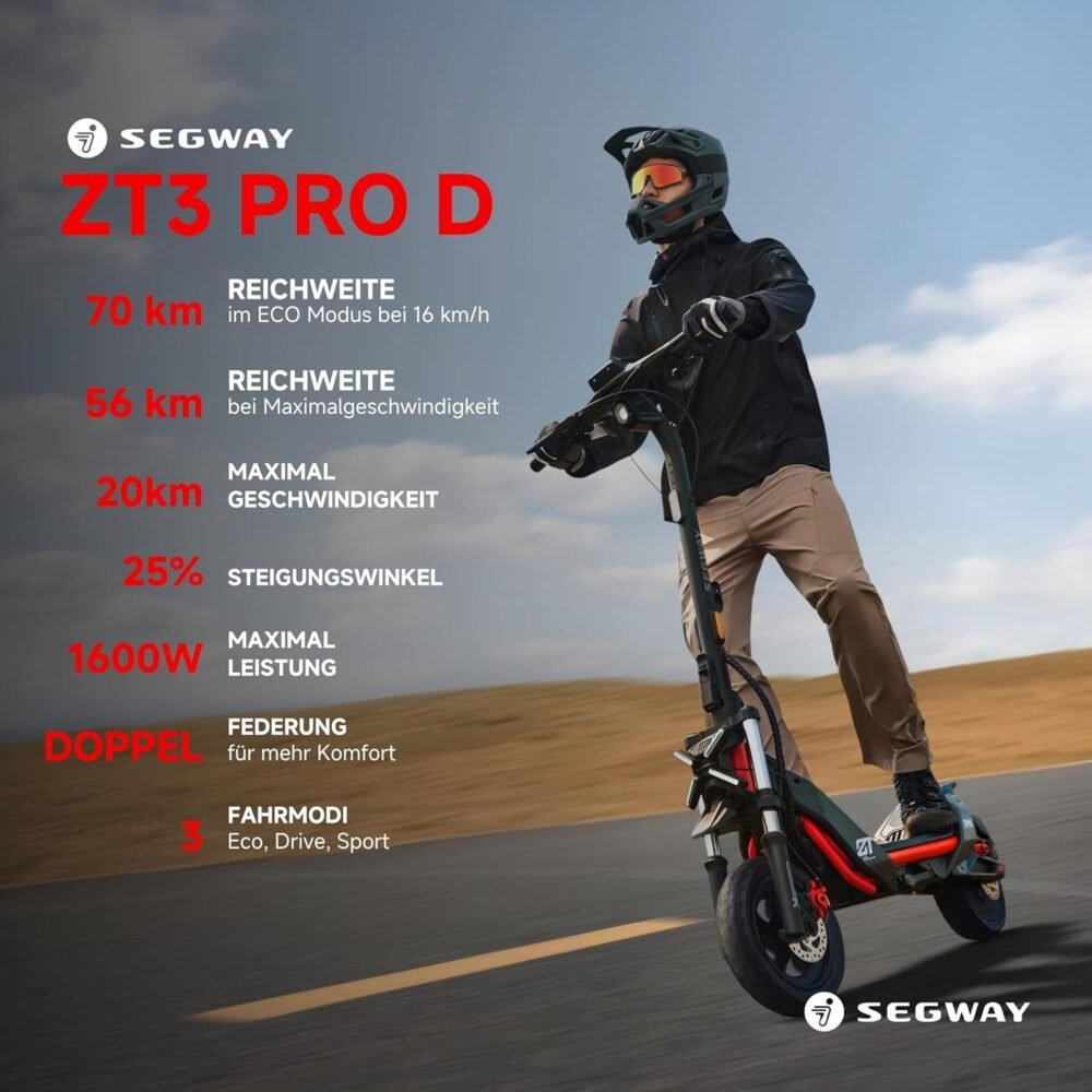 Ninebot by Segway E-Scooter Segway ZT3 Pro D - Image 2