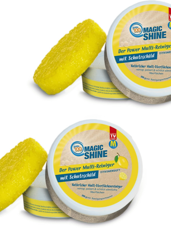 Pure100 MagicShine Putzstein - Doppelpack