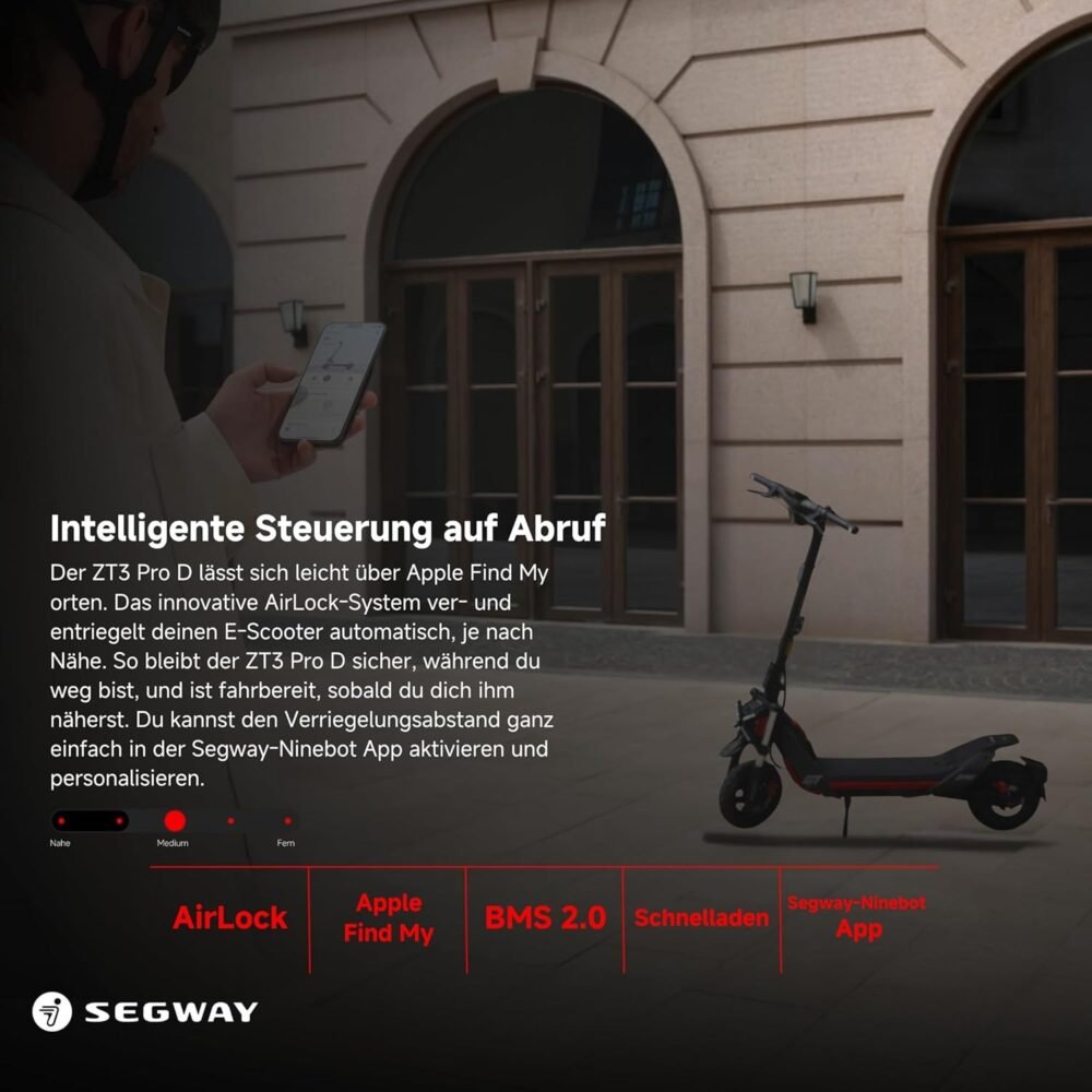 Ninebot by Segway E-Scooter Segway ZT3 Pro D - Image 5