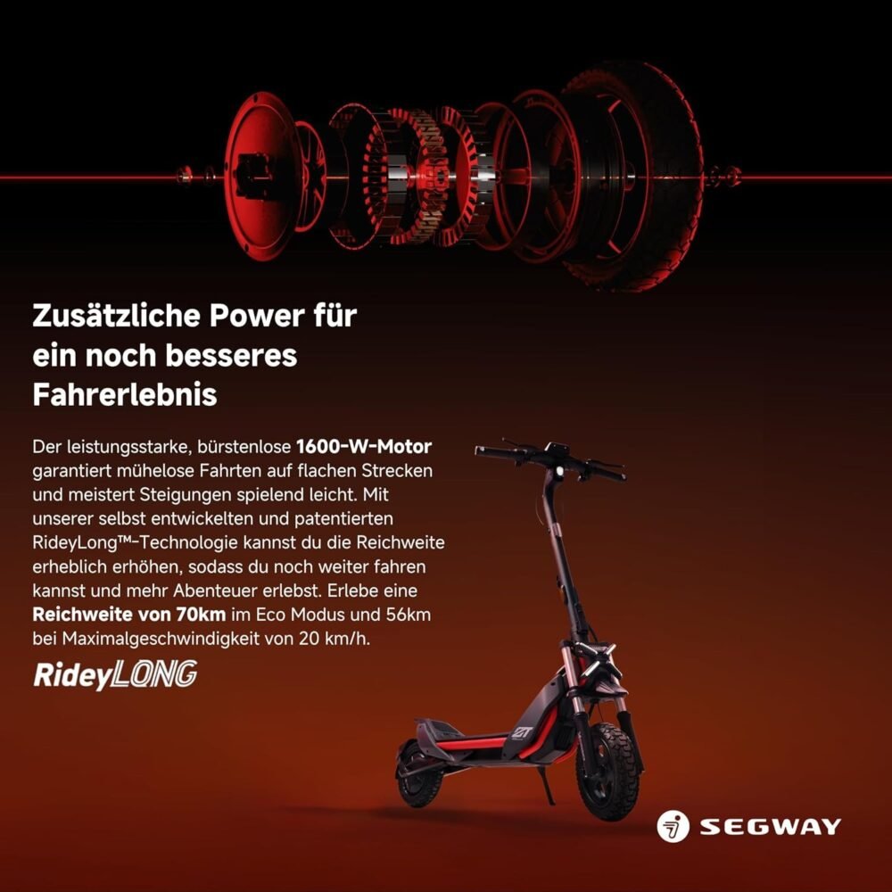 Ninebot by Segway E-Scooter Segway ZT3 Pro D - Image 3