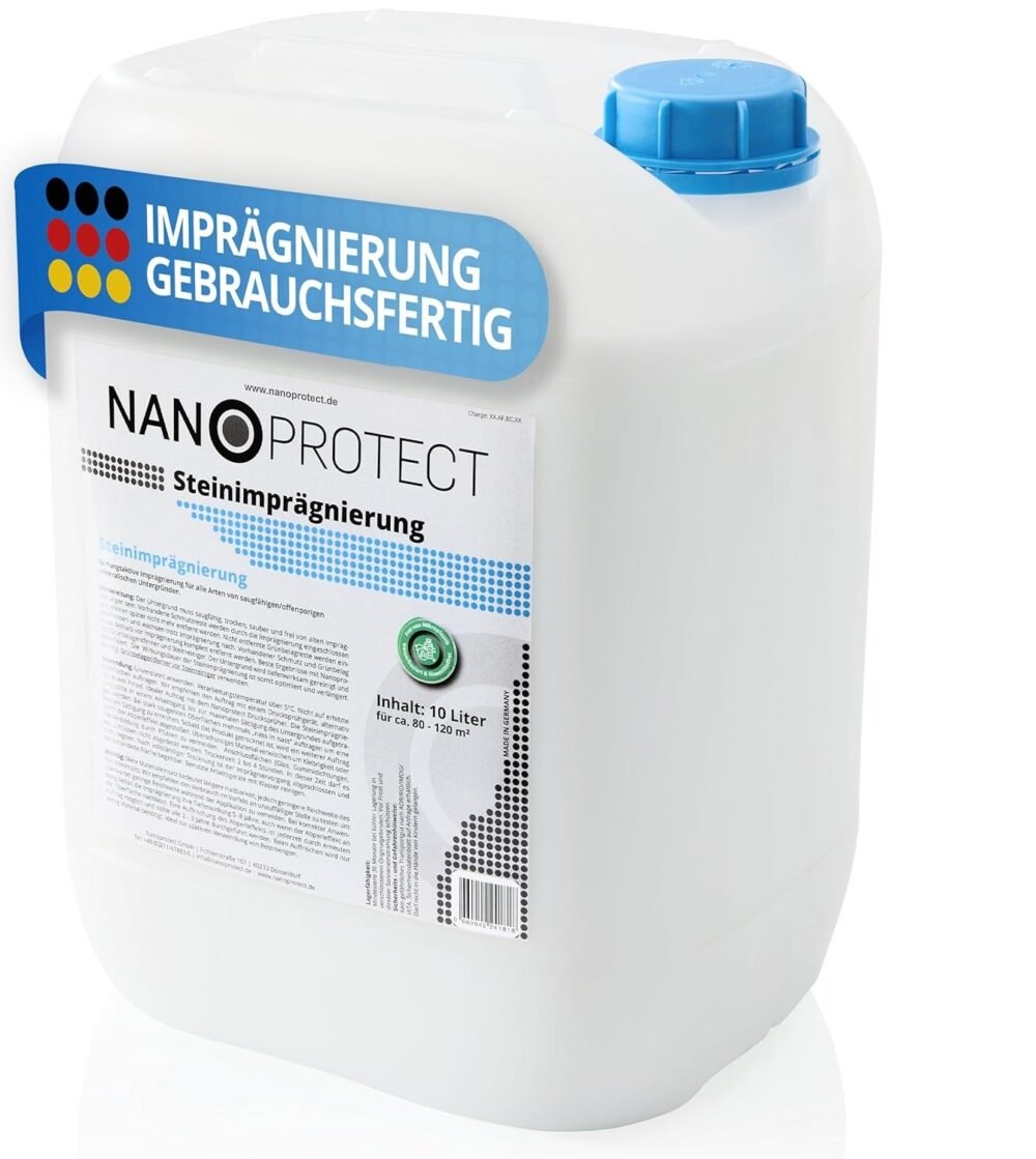 Nanoprotect Steinimprägnierung Steinversiegelung
