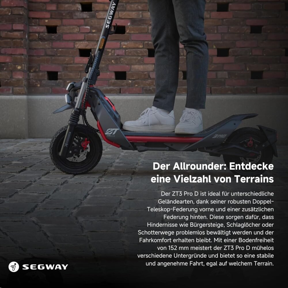 Ninebot by Segway E-Scooter Segway ZT3 Pro D - Image 4