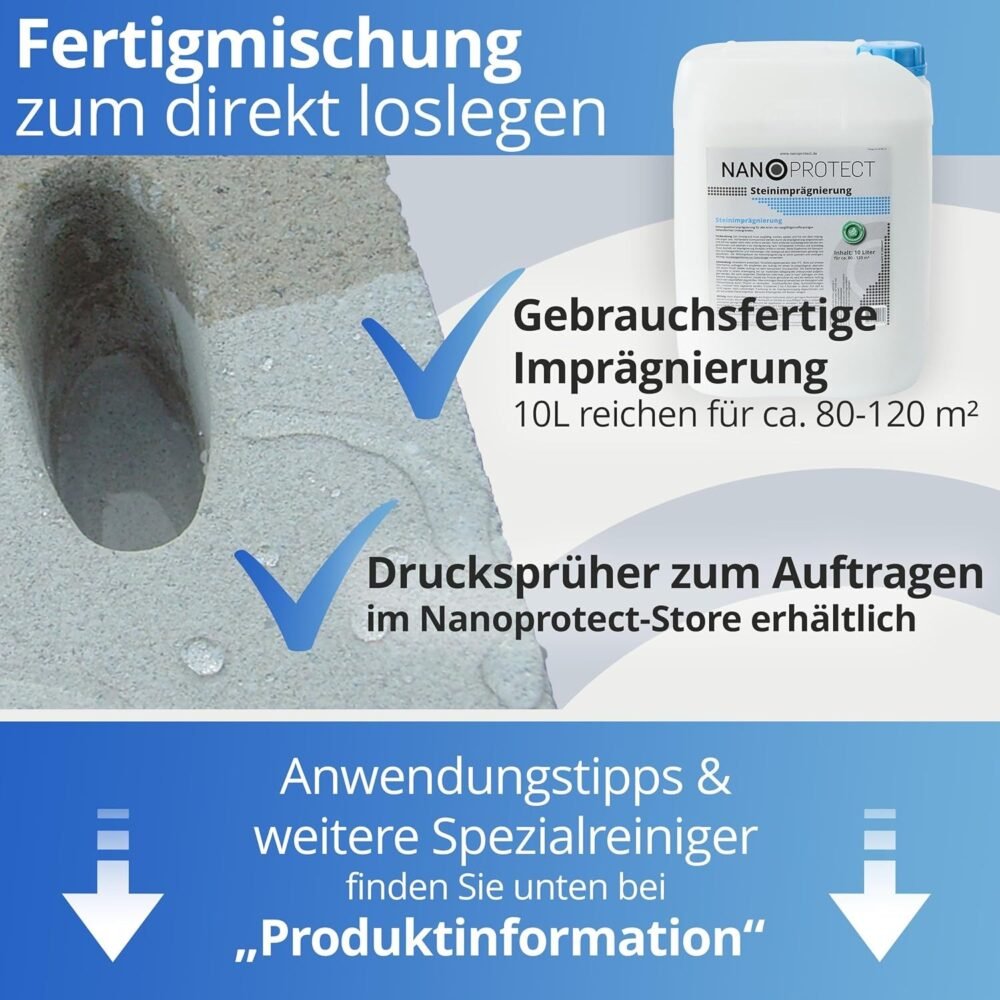 Nanoprotect Steinimprägnierung Steinversiegelung - Image 7