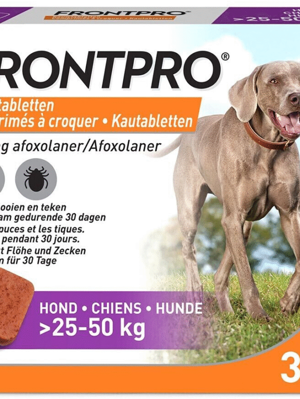 Frontline Frontpro Hunde Kautabletten 25-50 kg (3 Kautabletten)