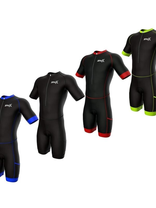 Sparx Men Triathlon Suit Short Sleeve Aero Tri Suit