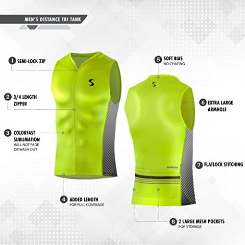 Synergy Men's Race Tri Tank Top Singlet