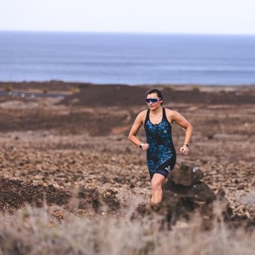 Triathlon Suits Women - One Piece Tri Suit Women - Pro Womens Triathlon Suit - Premium Trisuit, No Shelf Bra