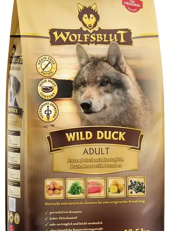 Wolfsblut Adult Wild Duck Hund Trockenfutter Wild Duck Hund Adult 12,5kg